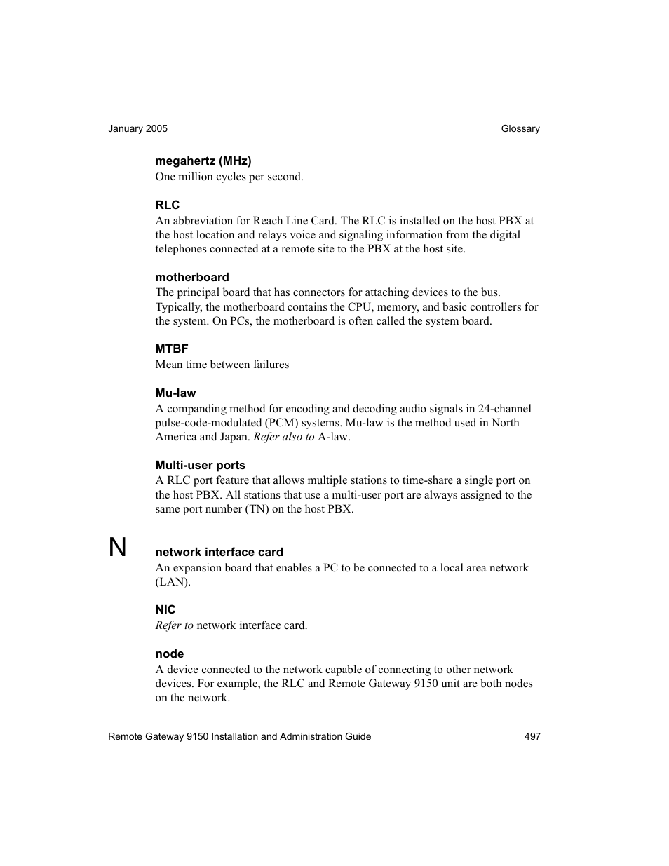 Nortel Networks 9150 User Manual | Page 527 / 562