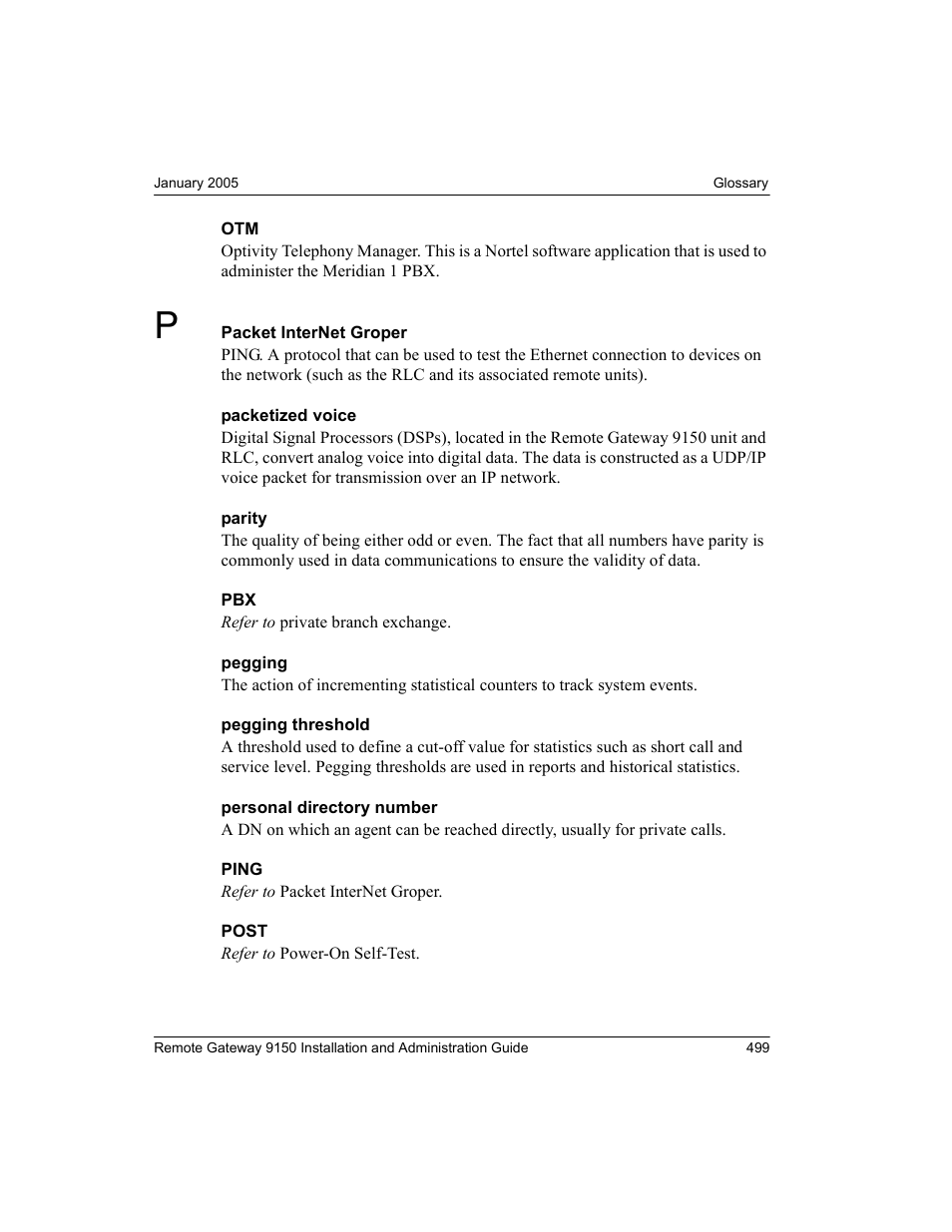 Nortel Networks 9150 User Manual | Page 529 / 562