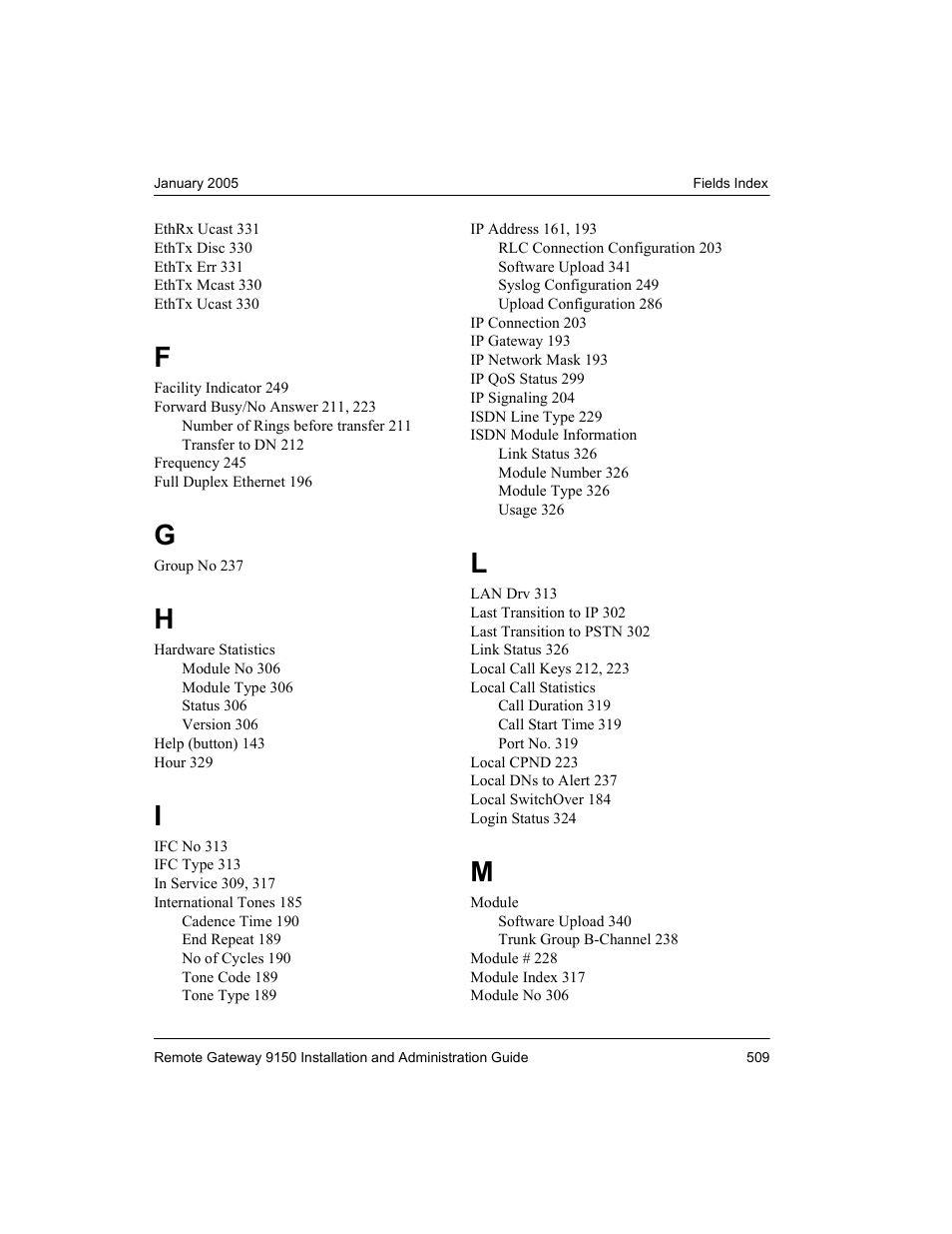 Nortel Networks 9150 User Manual | Page 539 / 562
