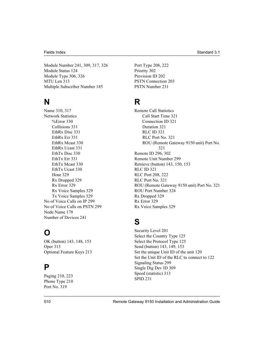 Nortel Networks 9150 User Manual | Page 540 / 562