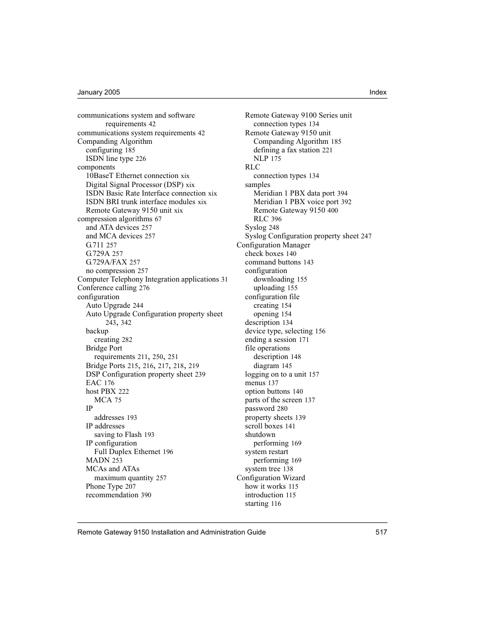 Nortel Networks 9150 User Manual | Page 547 / 562
