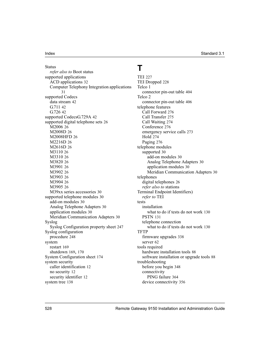 Nortel Networks 9150 User Manual | Page 558 / 562