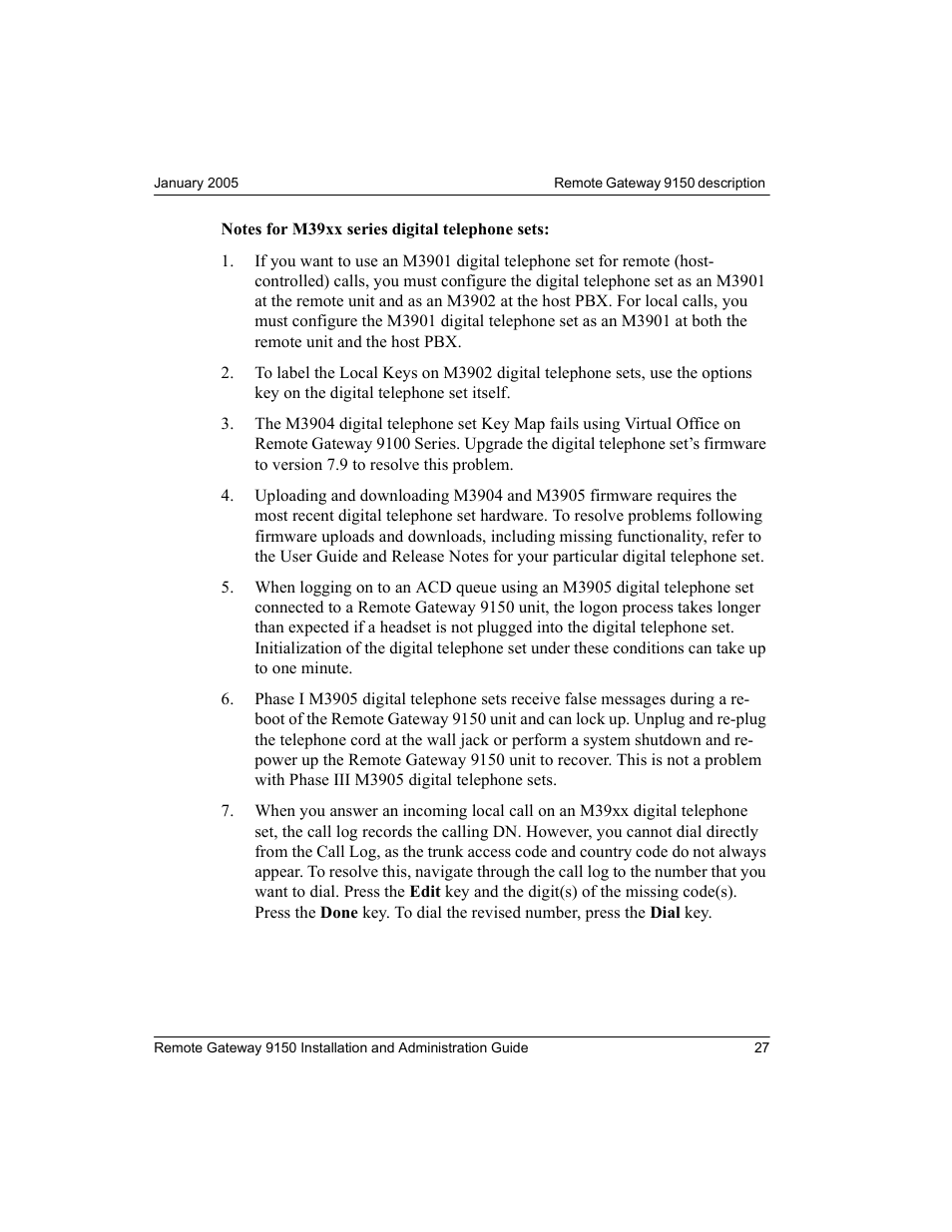 Nortel Networks 9150 User Manual | Page 57 / 562