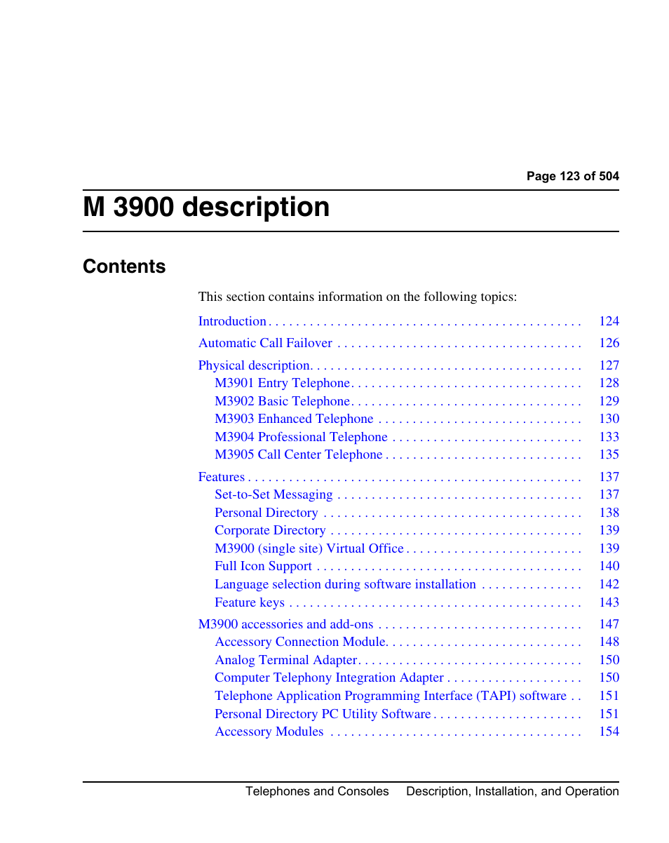 Nortel Networks M3110 User Manual | Page 123 / 506
