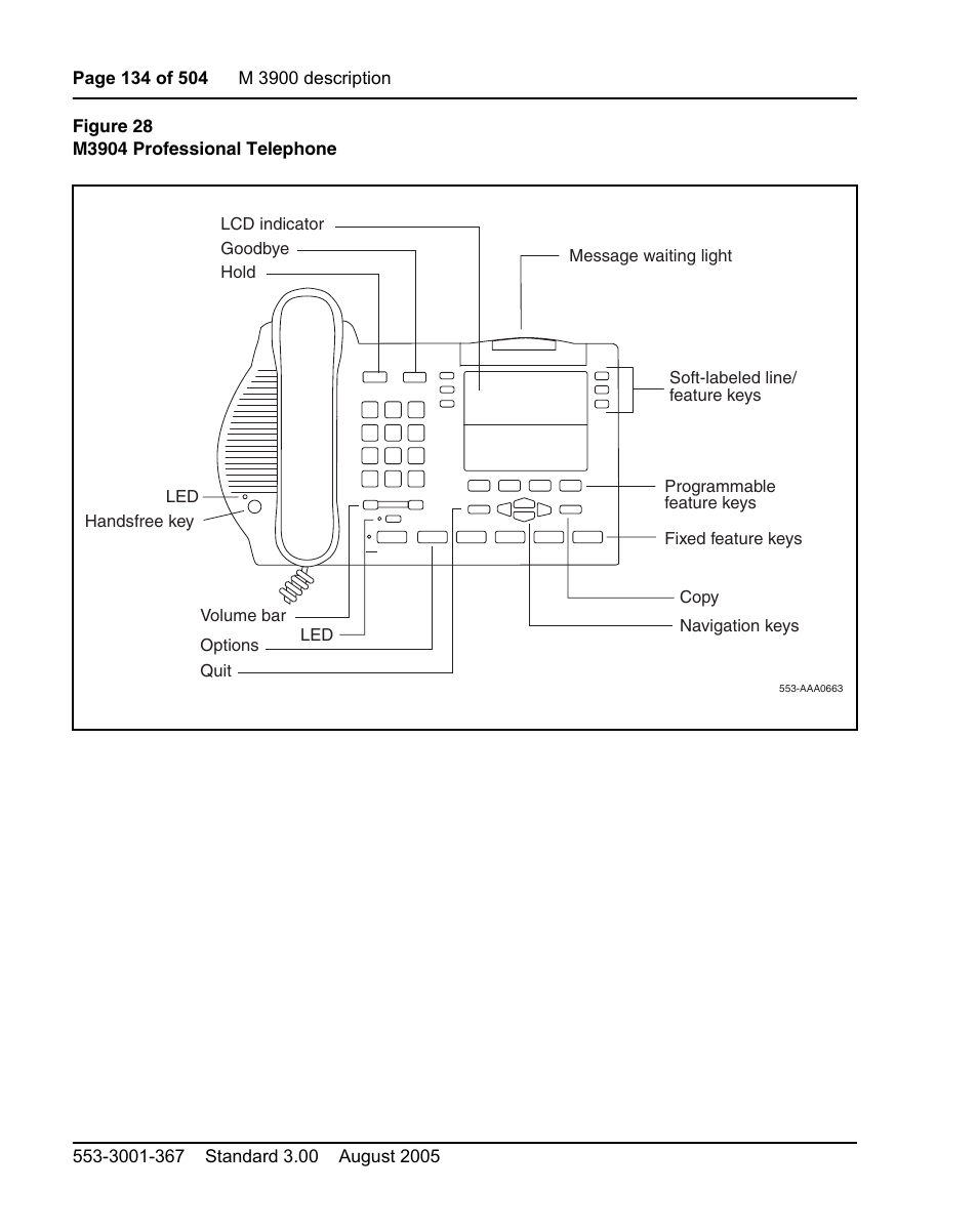Nortel Networks M3110 User Manual | Page 134 / 506