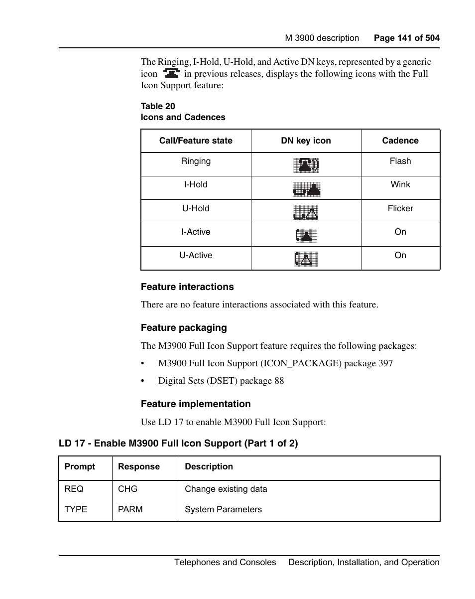 Nortel Networks M3110 User Manual | Page 141 / 506