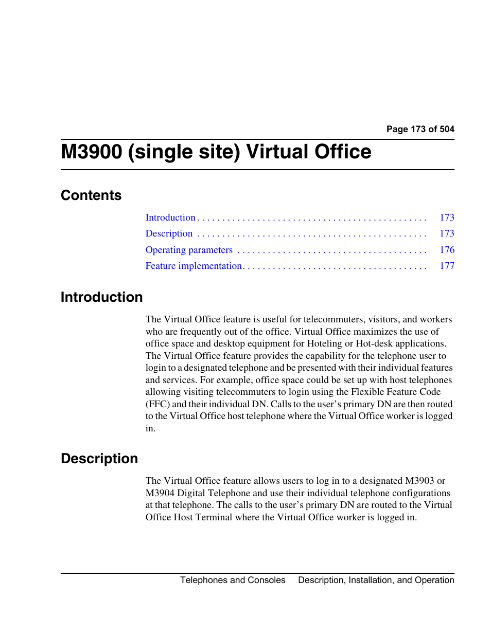 Nortel Networks M3110 User Manual | Page 173 / 506