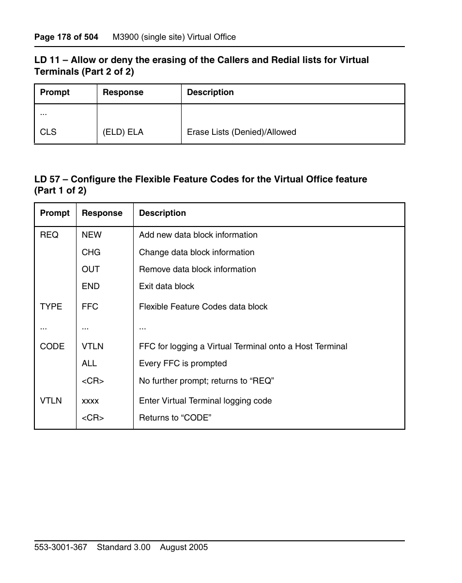 Nortel Networks M3110 User Manual | Page 178 / 506