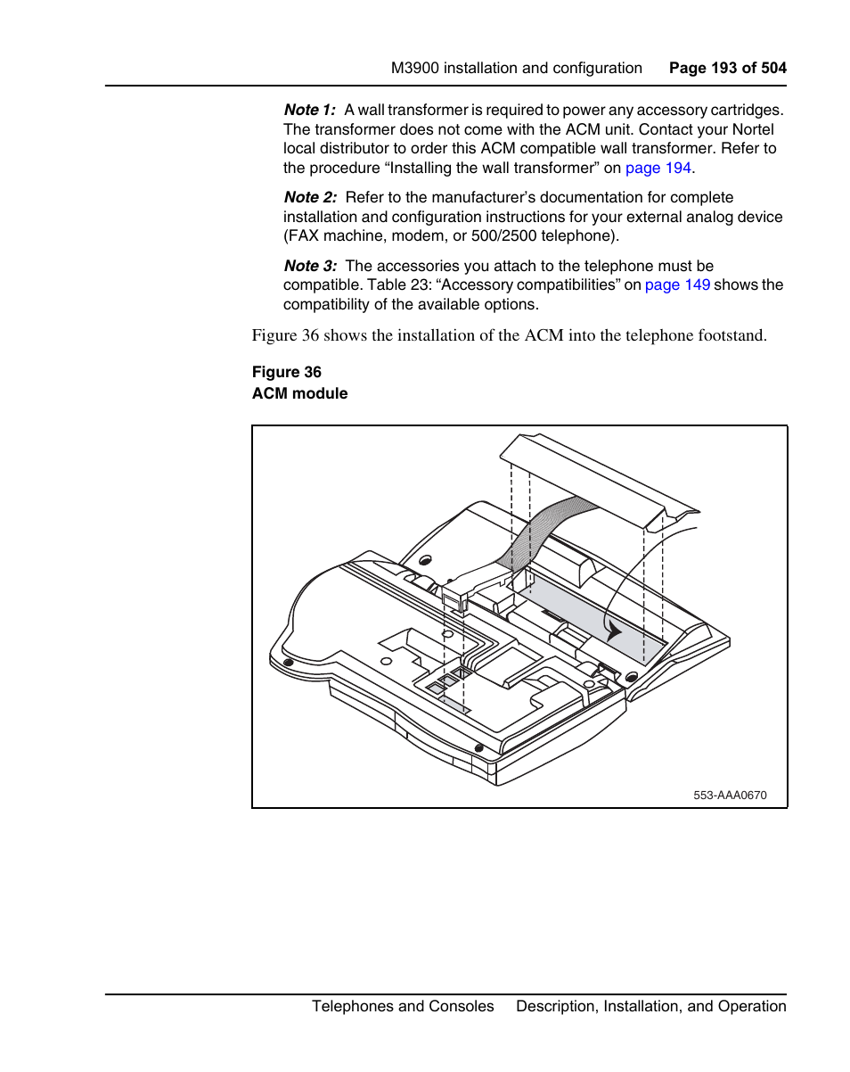 Nortel Networks M3110 User Manual | Page 193 / 506
