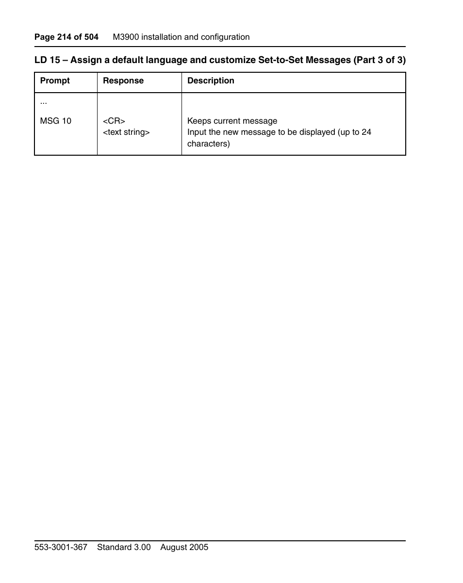Nortel Networks M3110 User Manual | Page 214 / 506