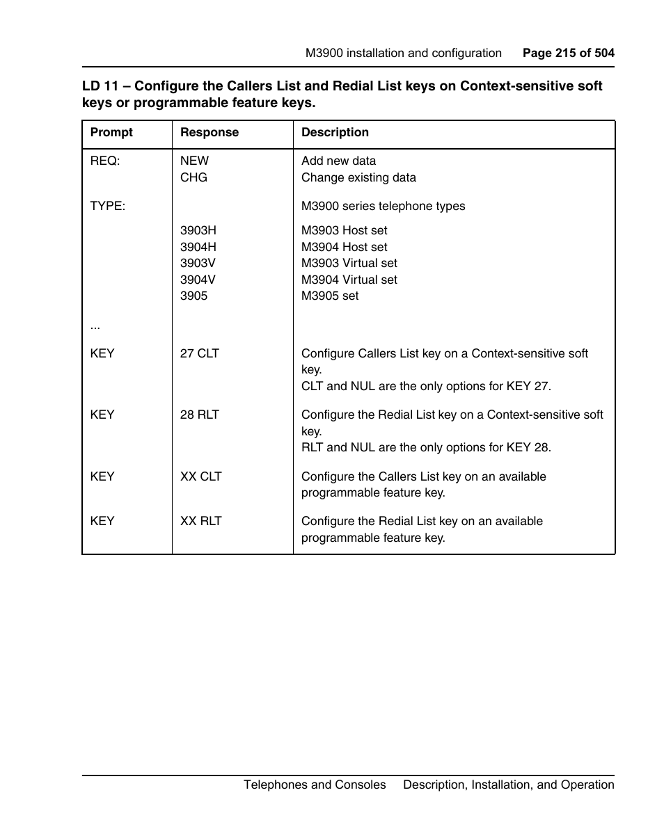 Nortel Networks M3110 User Manual | Page 215 / 506