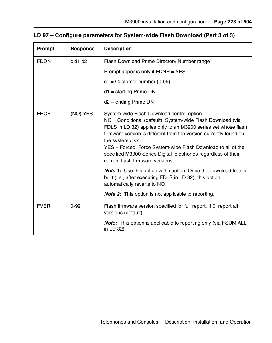 Nortel Networks M3110 User Manual | Page 223 / 506