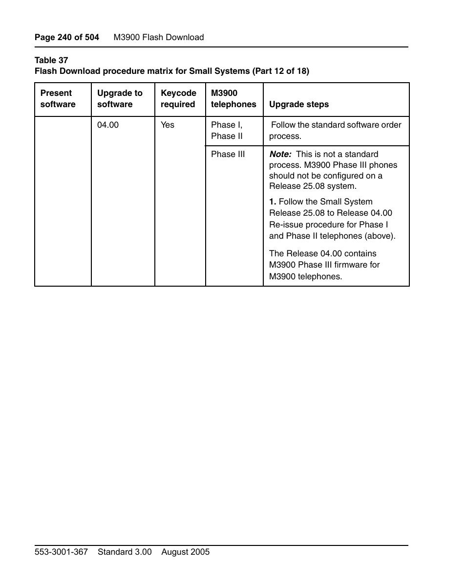 Nortel Networks M3110 User Manual | Page 240 / 506