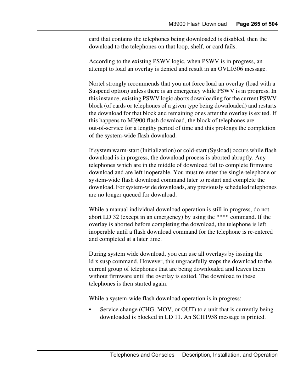 Nortel Networks M3110 User Manual | Page 265 / 506
