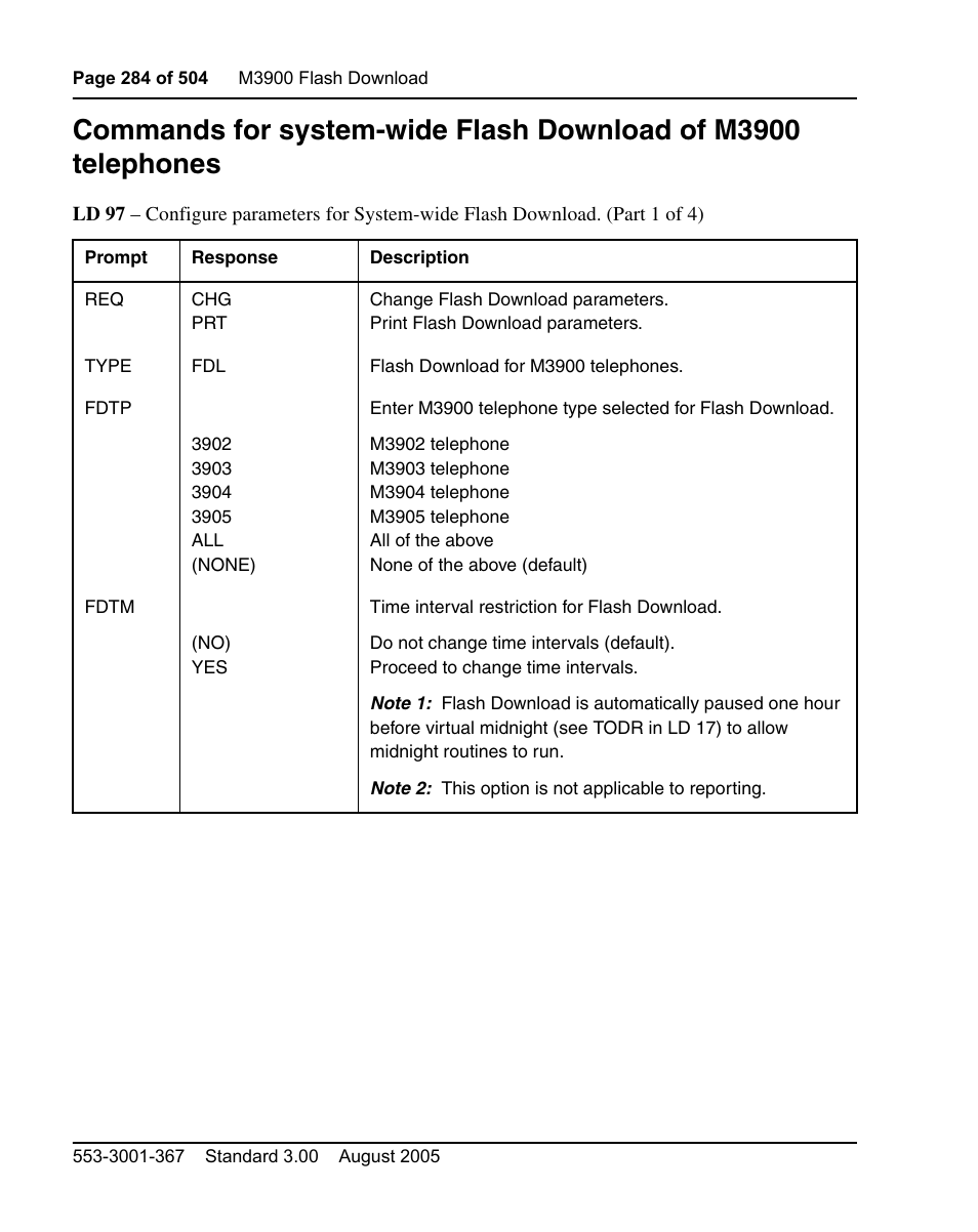 Nortel Networks M3110 User Manual | Page 284 / 506