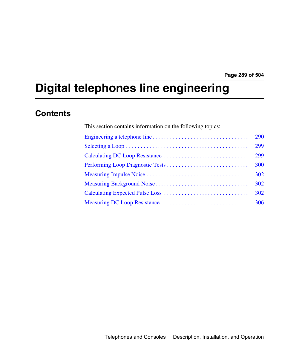 Nortel Networks M3110 User Manual | Page 289 / 506