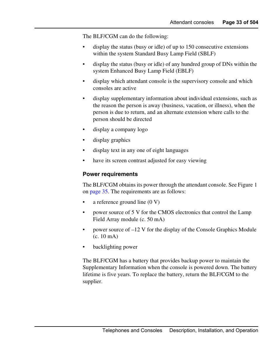 Nortel Networks M3110 User Manual | Page 33 / 506