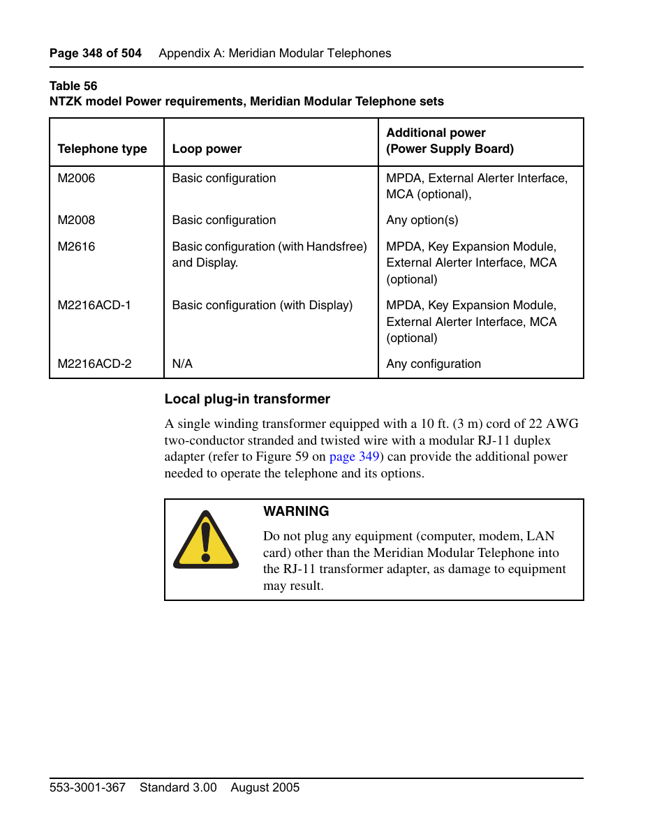 Gure 56 on | Nortel Networks M3110 User Manual | Page 348 / 506