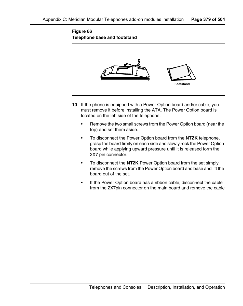 Nortel Networks M3110 User Manual | Page 379 / 506