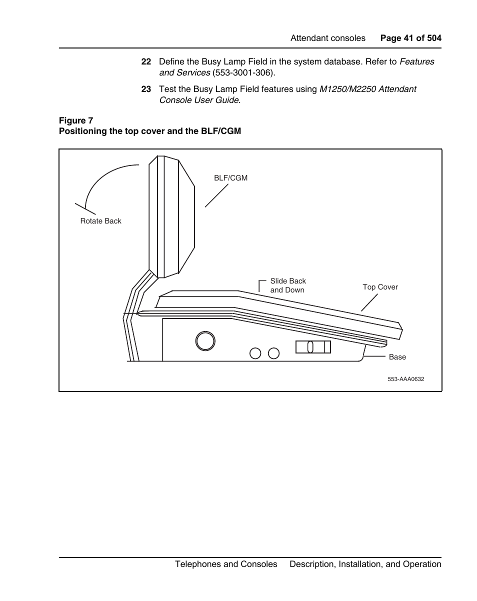 Figure 7 on, Figure 7) | Nortel Networks M3110 User Manual | Page 41 / 506