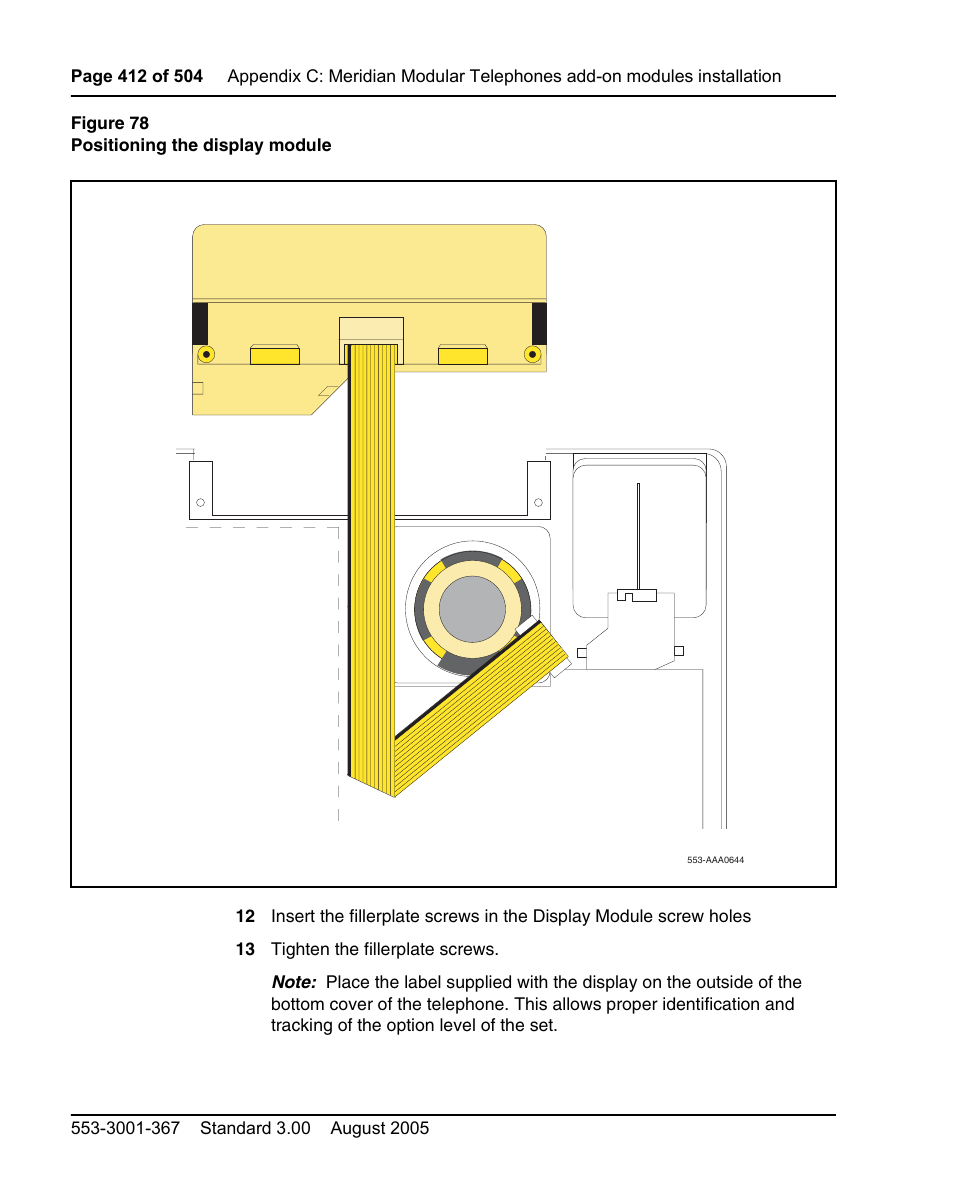 Nortel Networks M3110 User Manual | Page 412 / 506