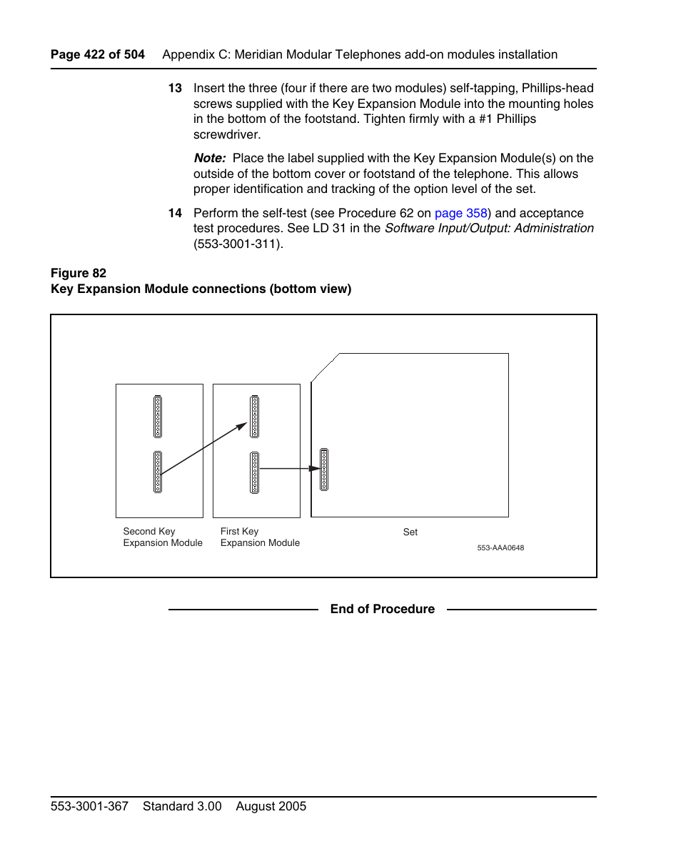 Figure 82, Figure 82 on | Nortel Networks M3110 User Manual | Page 422 / 506