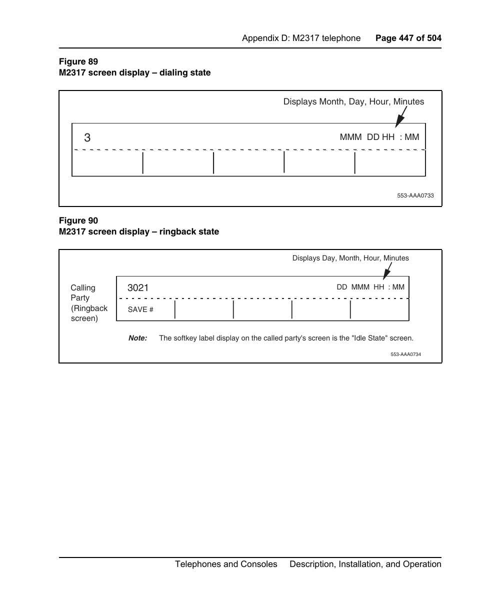 Nortel Networks M3110 User Manual | Page 447 / 506