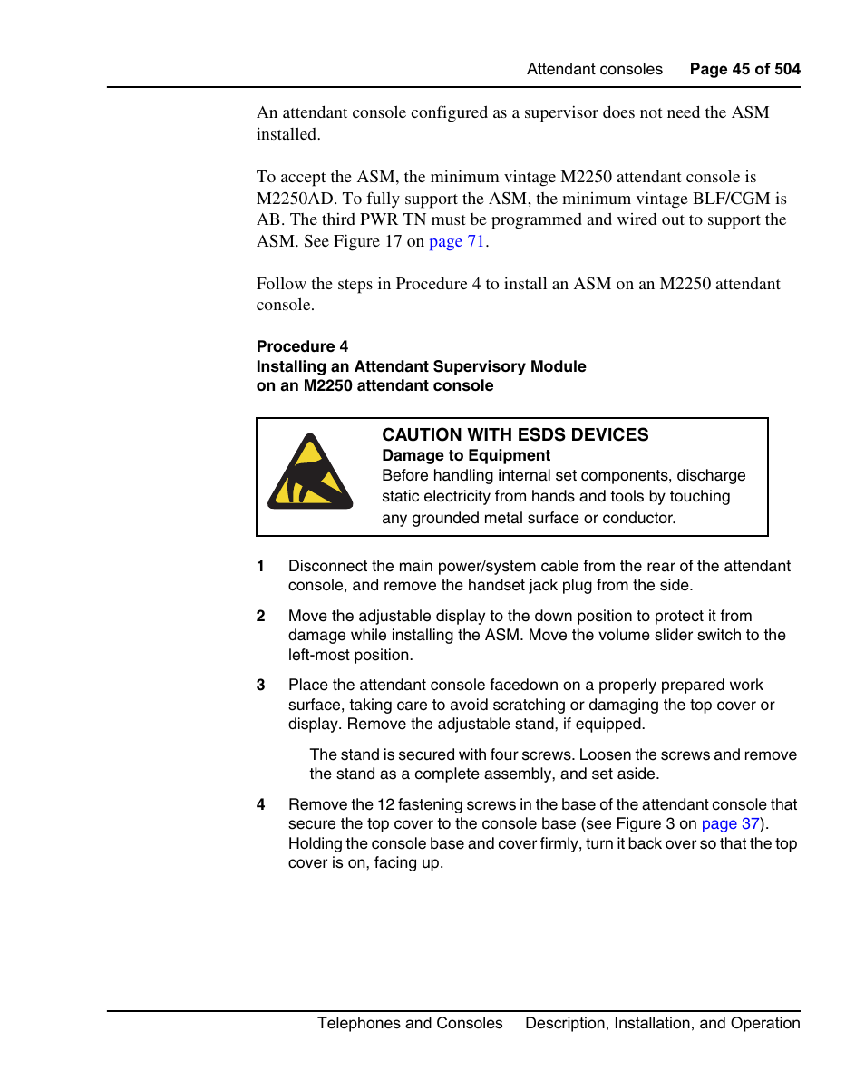 Nortel Networks M3110 User Manual | Page 45 / 506
