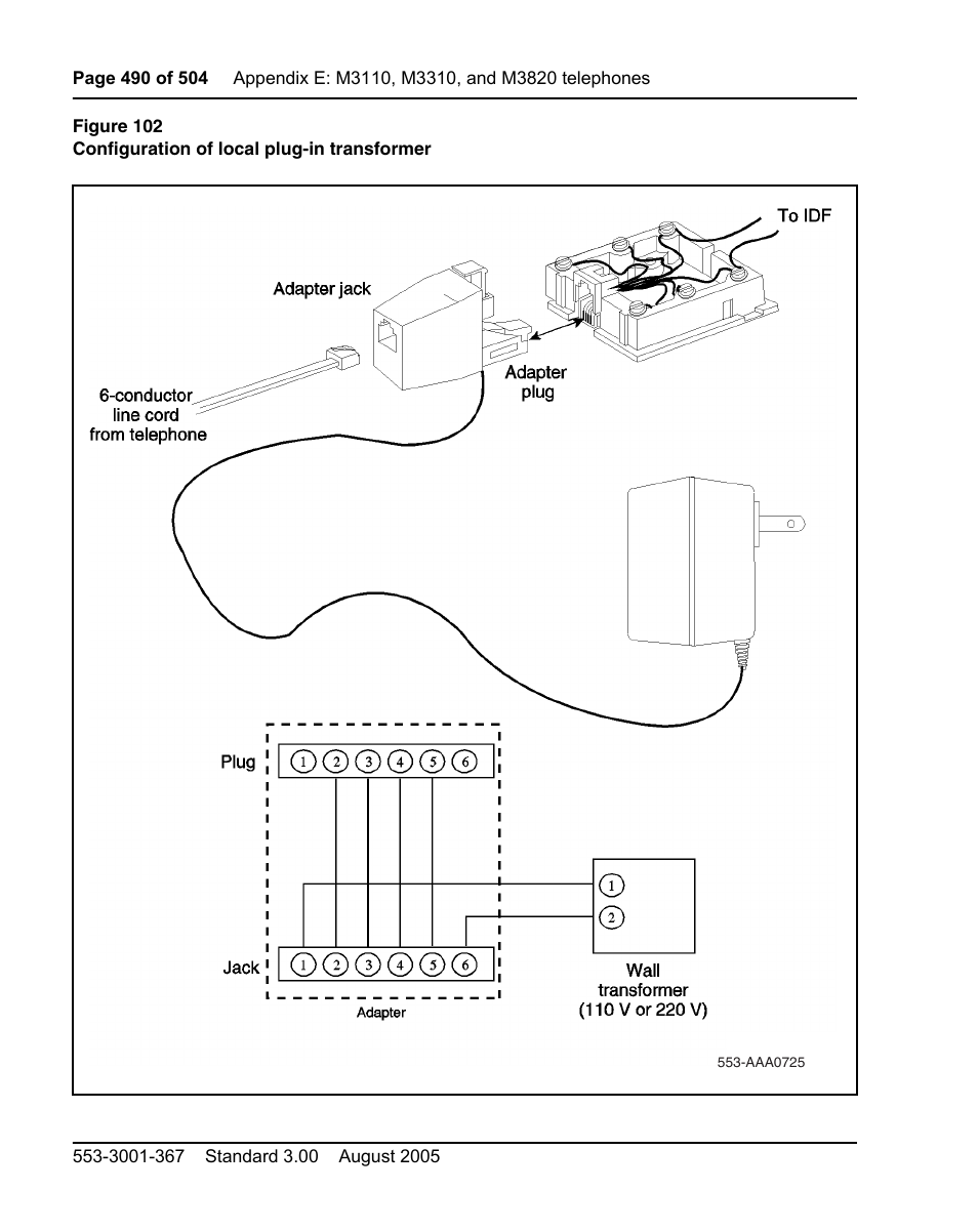 Nortel Networks M3110 User Manual | Page 490 / 506