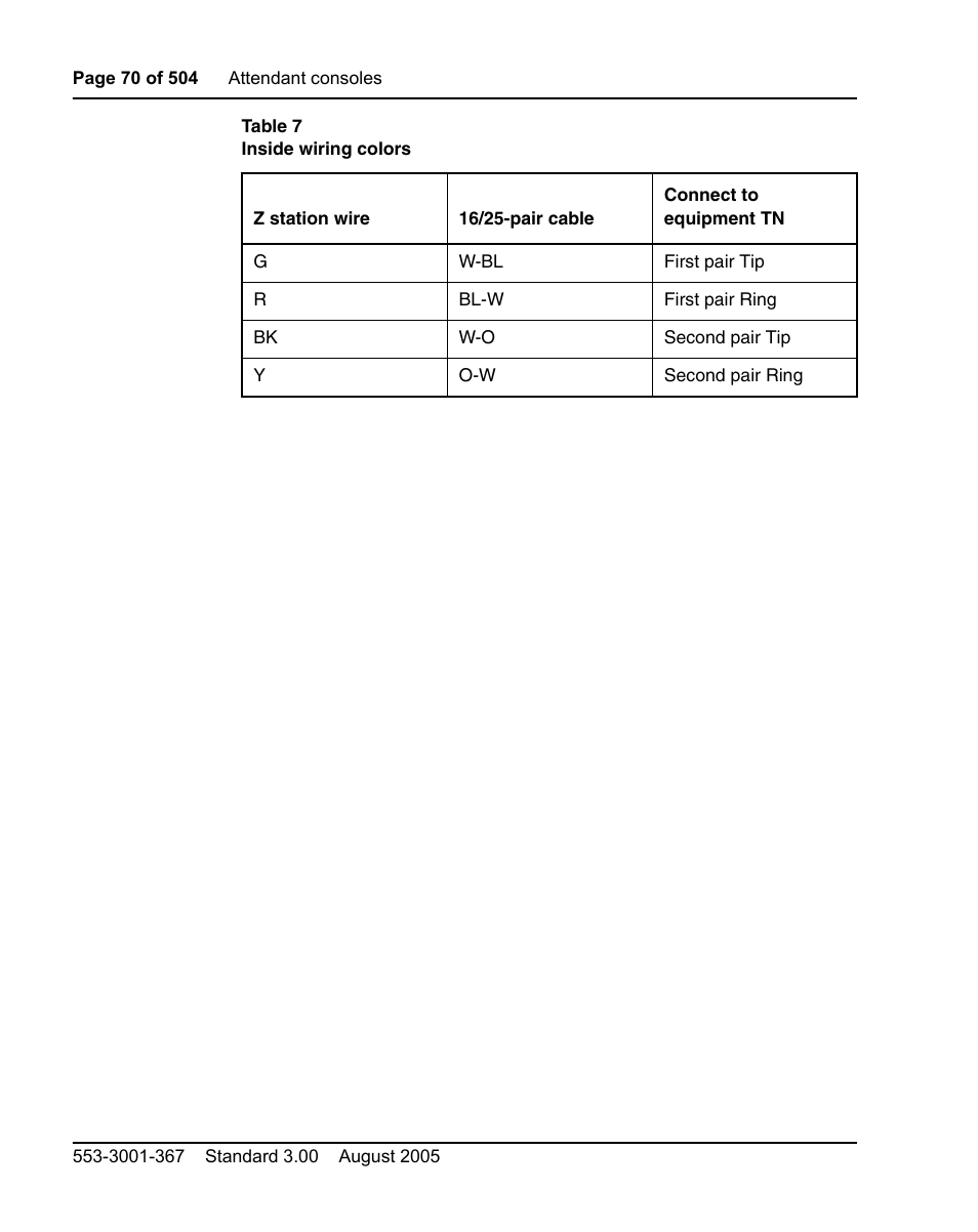 Nortel Networks M3110 User Manual | Page 70 / 506