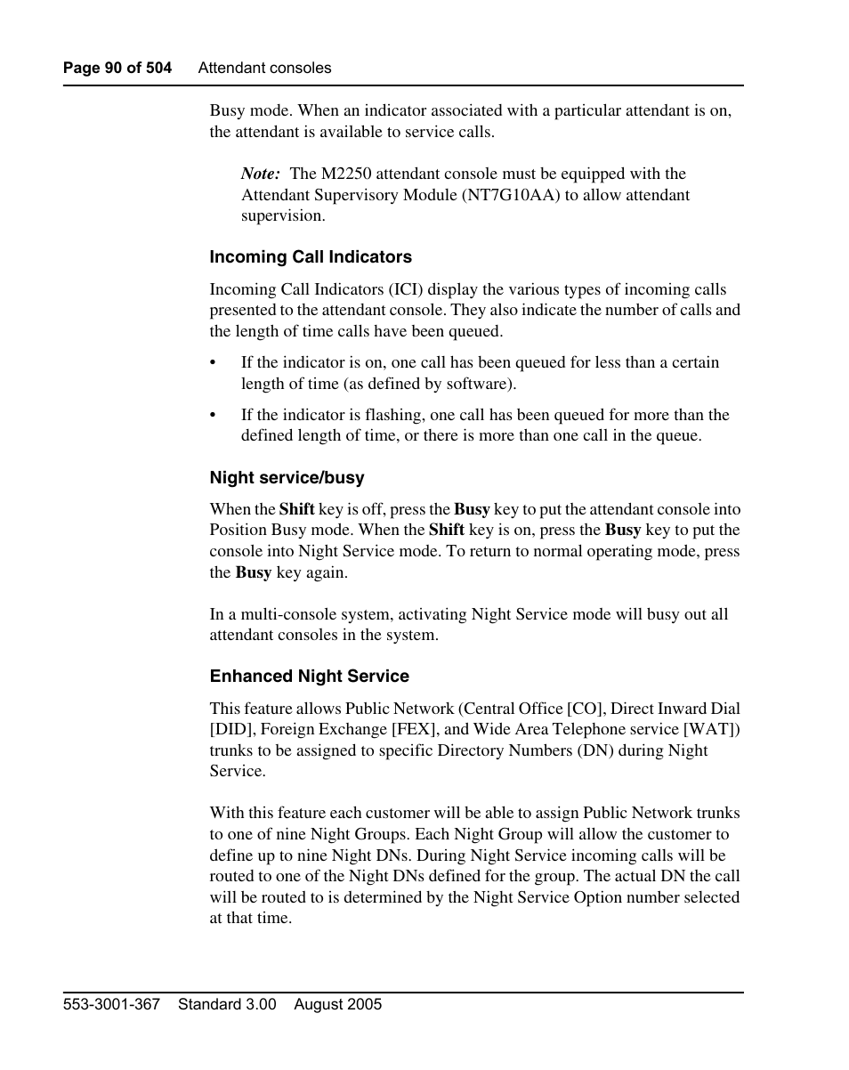 Nortel Networks M3110 User Manual | Page 90 / 506