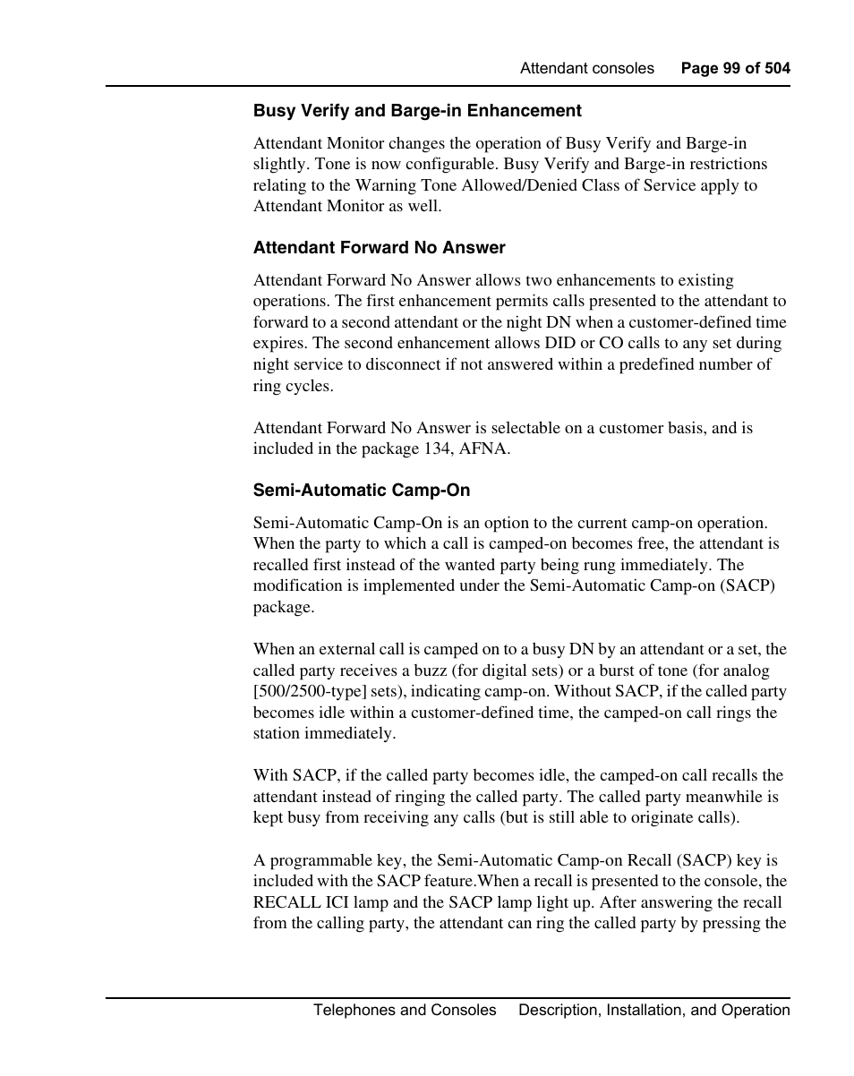 Nortel Networks M3110 User Manual | Page 99 / 506