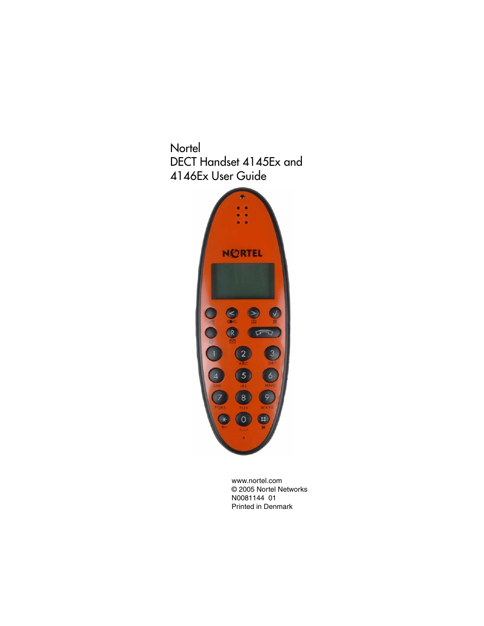 Nortel Networks 4146Ex User Manual | 63 pages