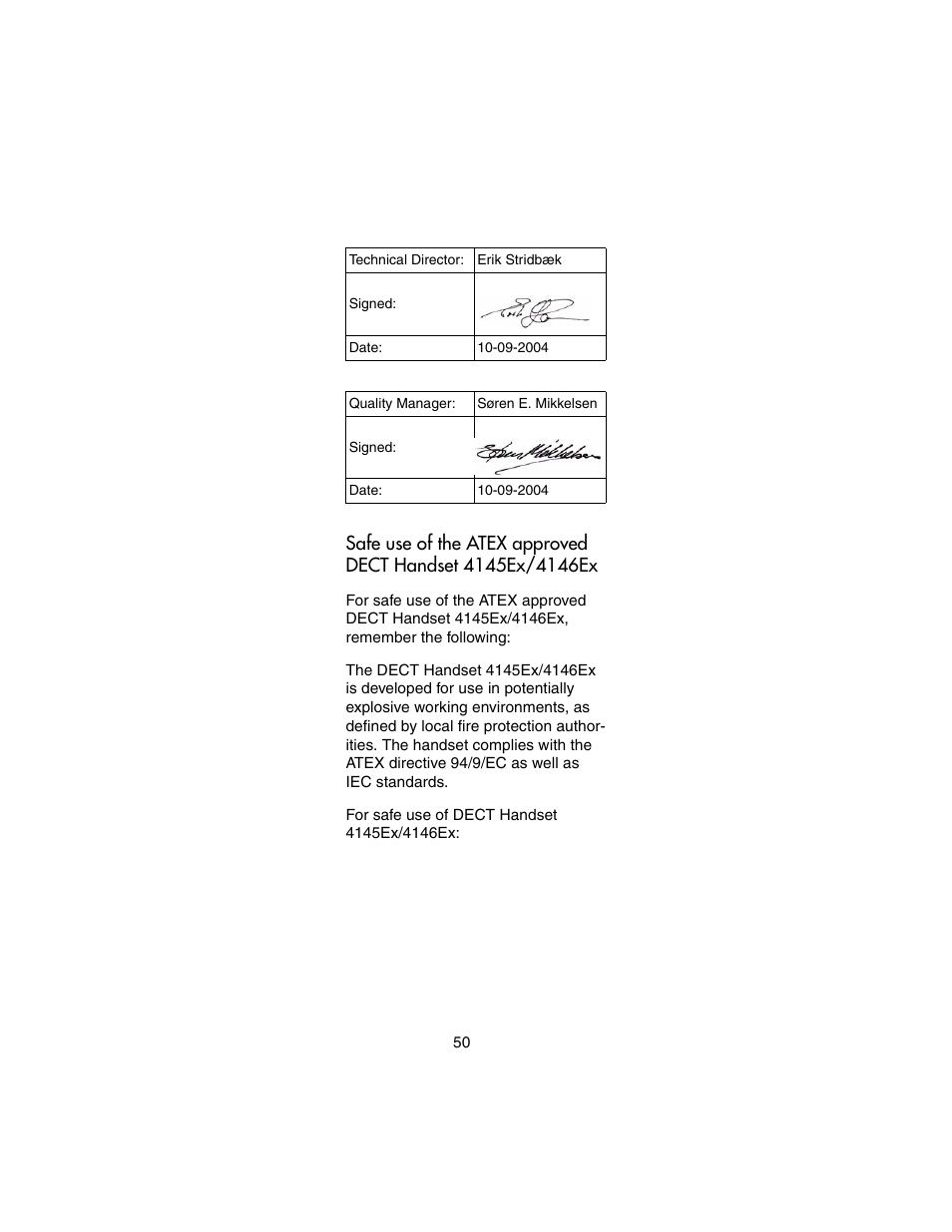 Nortel Networks 4146Ex User Manual | Page 50 / 63