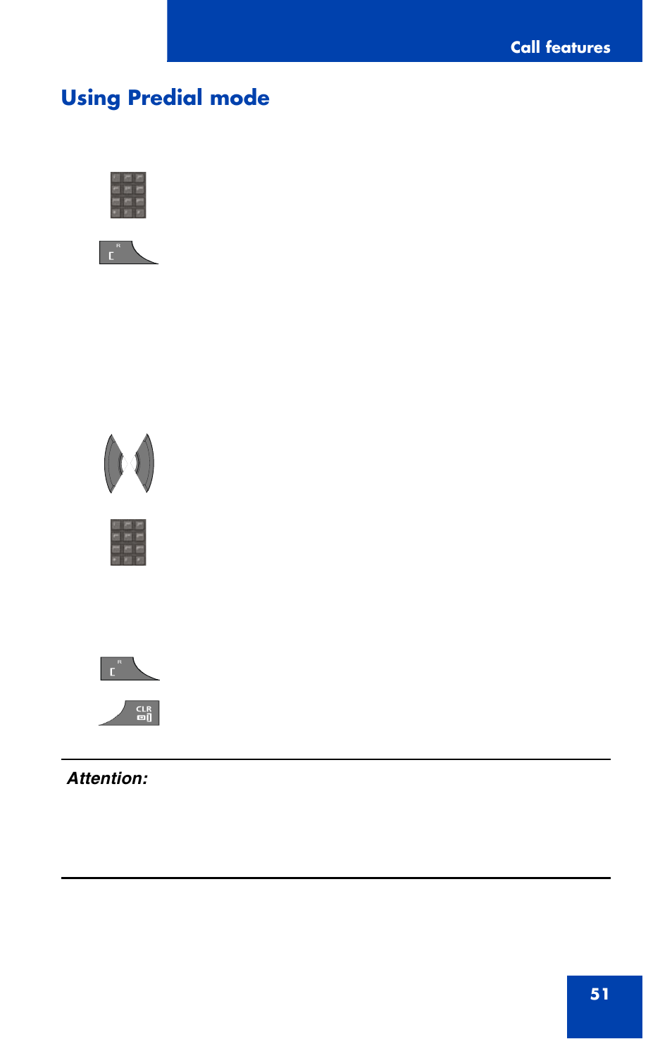 Using predial mode | Nortel Networks Nortel 4070 User Manual | Page 51 / 212