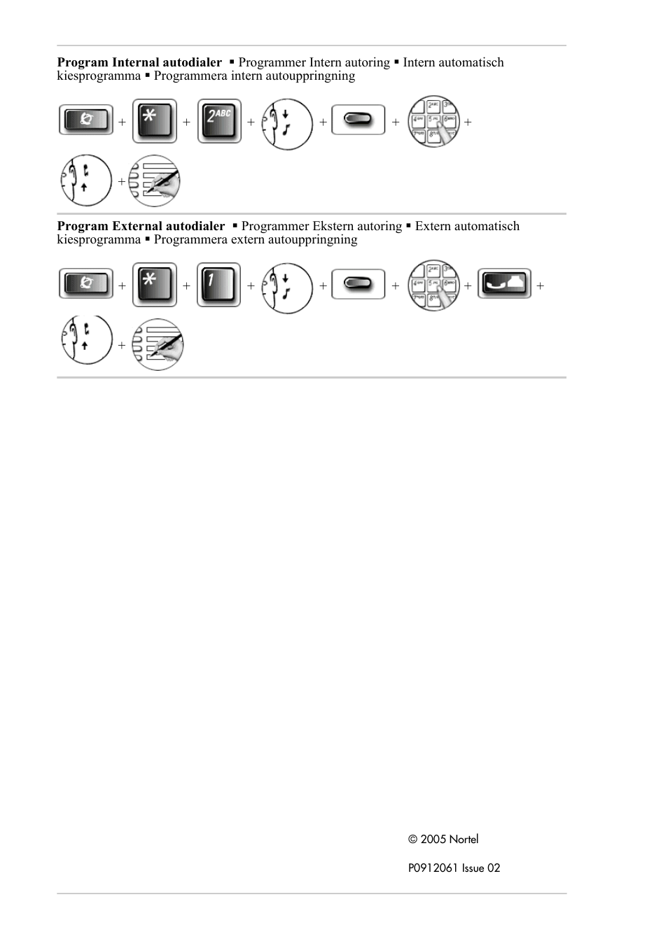 Nortel Networks Nortel Business Series Terminal T7000 User Manual | Page 4 / 4