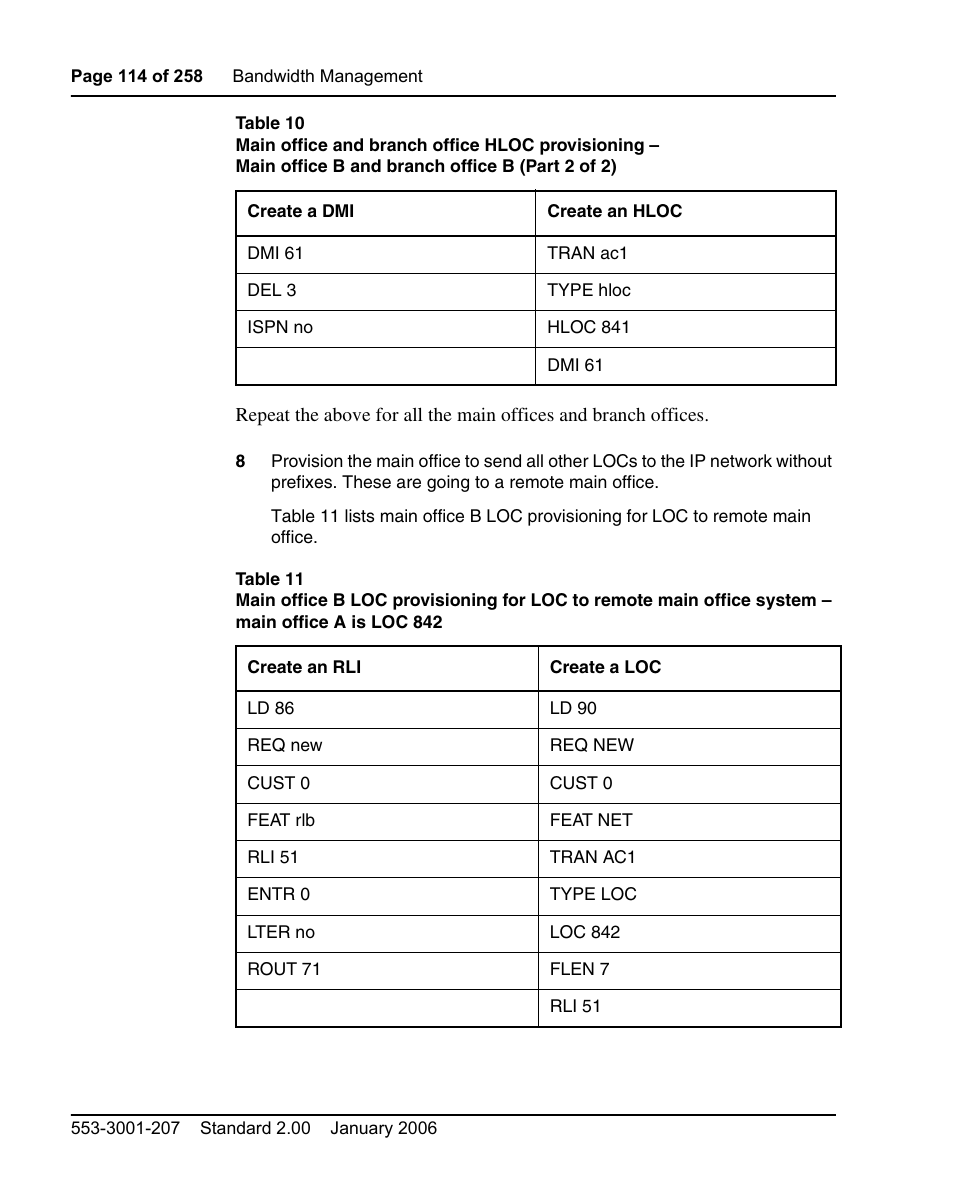Main office. see step 8 on | Nortel Networks Remote Gateway 50 User Manual | Page 114 / 260