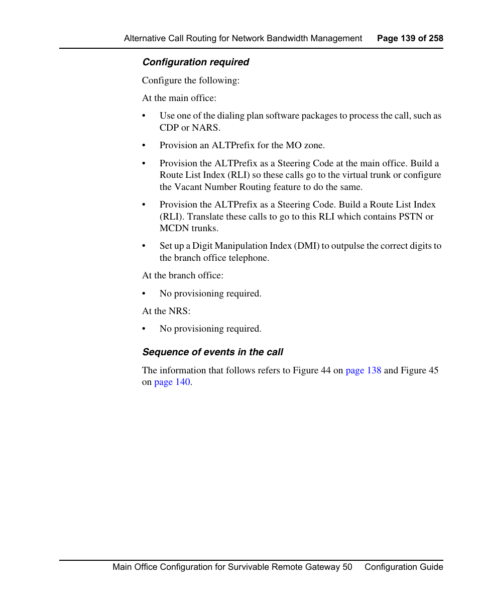 Nortel Networks Remote Gateway 50 User Manual | Page 139 / 260