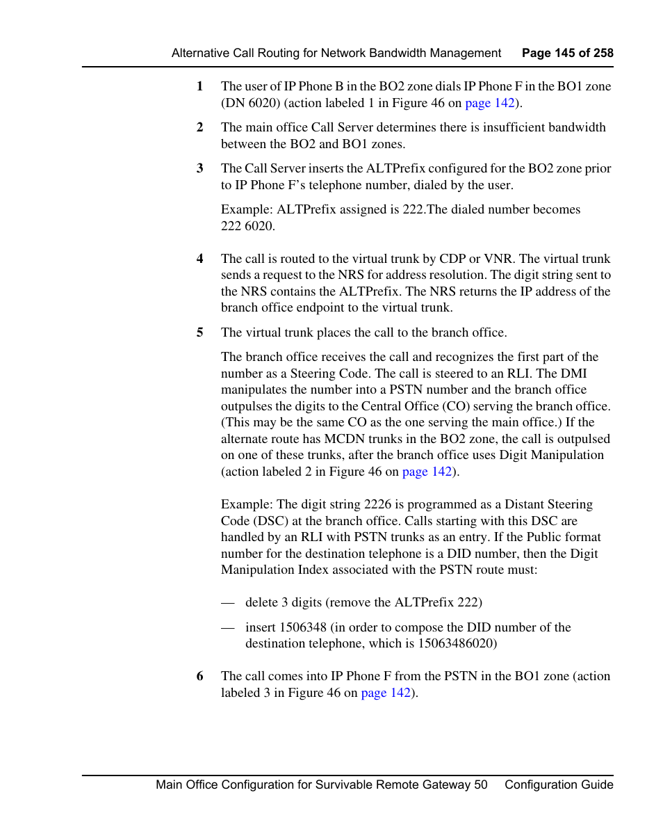 Nortel Networks Remote Gateway 50 User Manual | Page 145 / 260