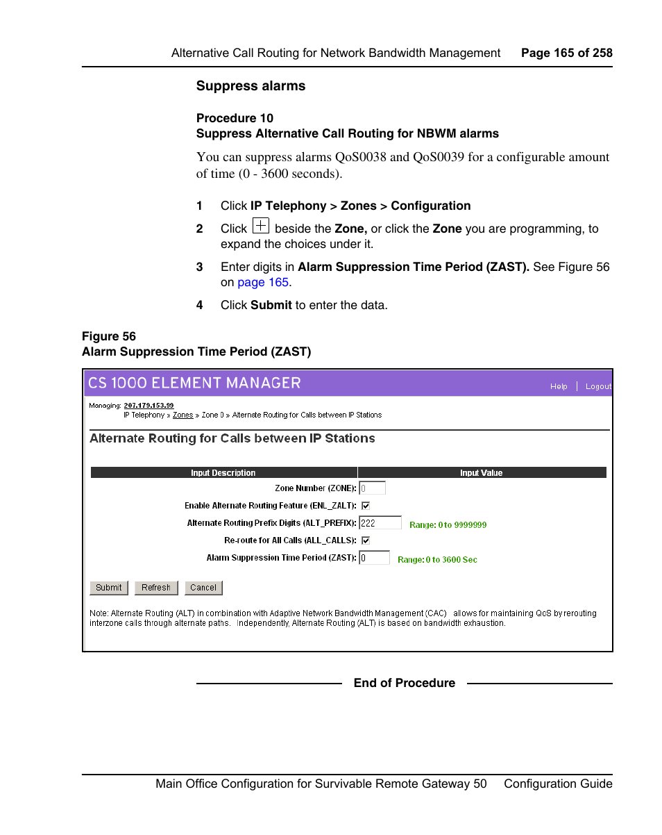 Nortel Networks Remote Gateway 50 User Manual | Page 165 / 260