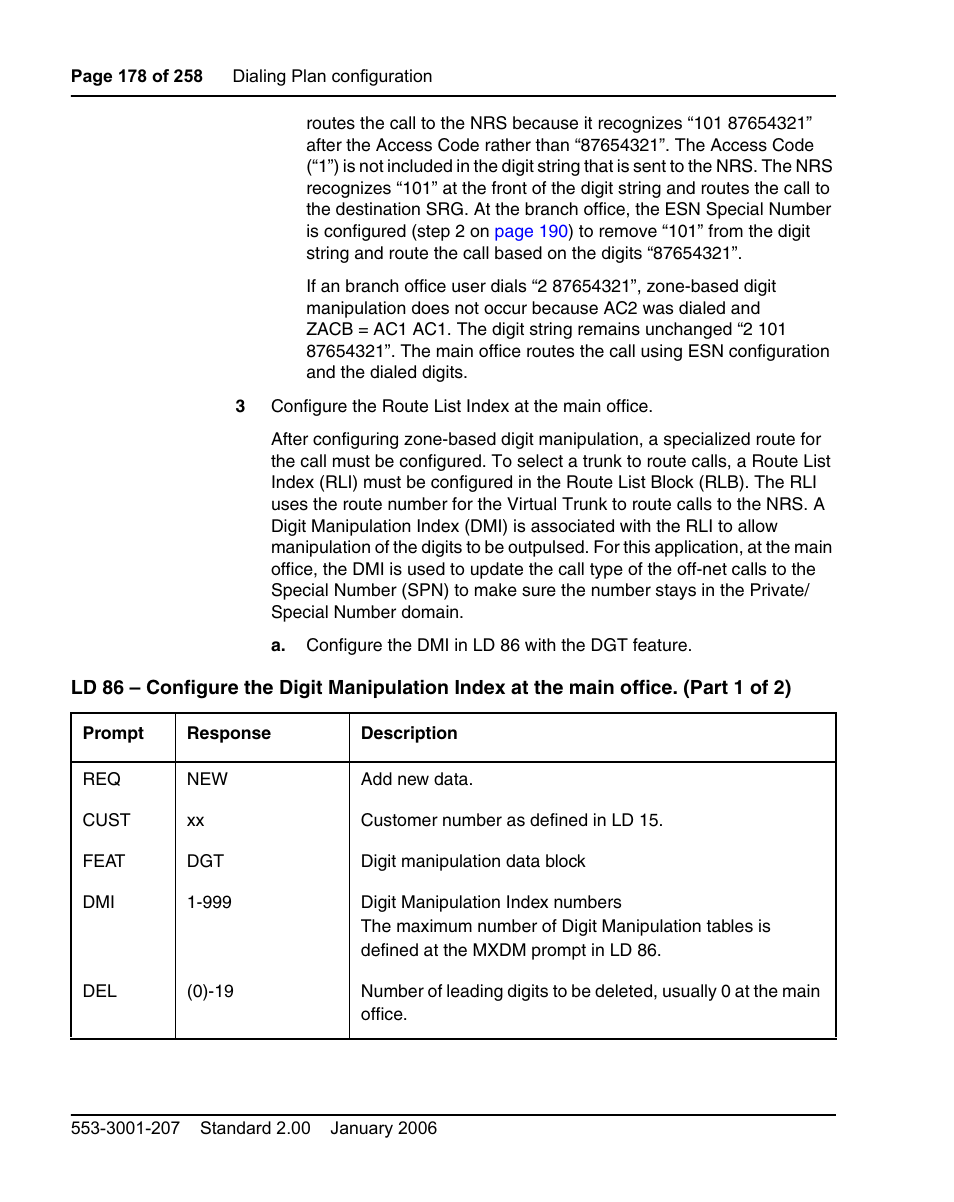 Nortel Networks Remote Gateway 50 User Manual | Page 178 / 260