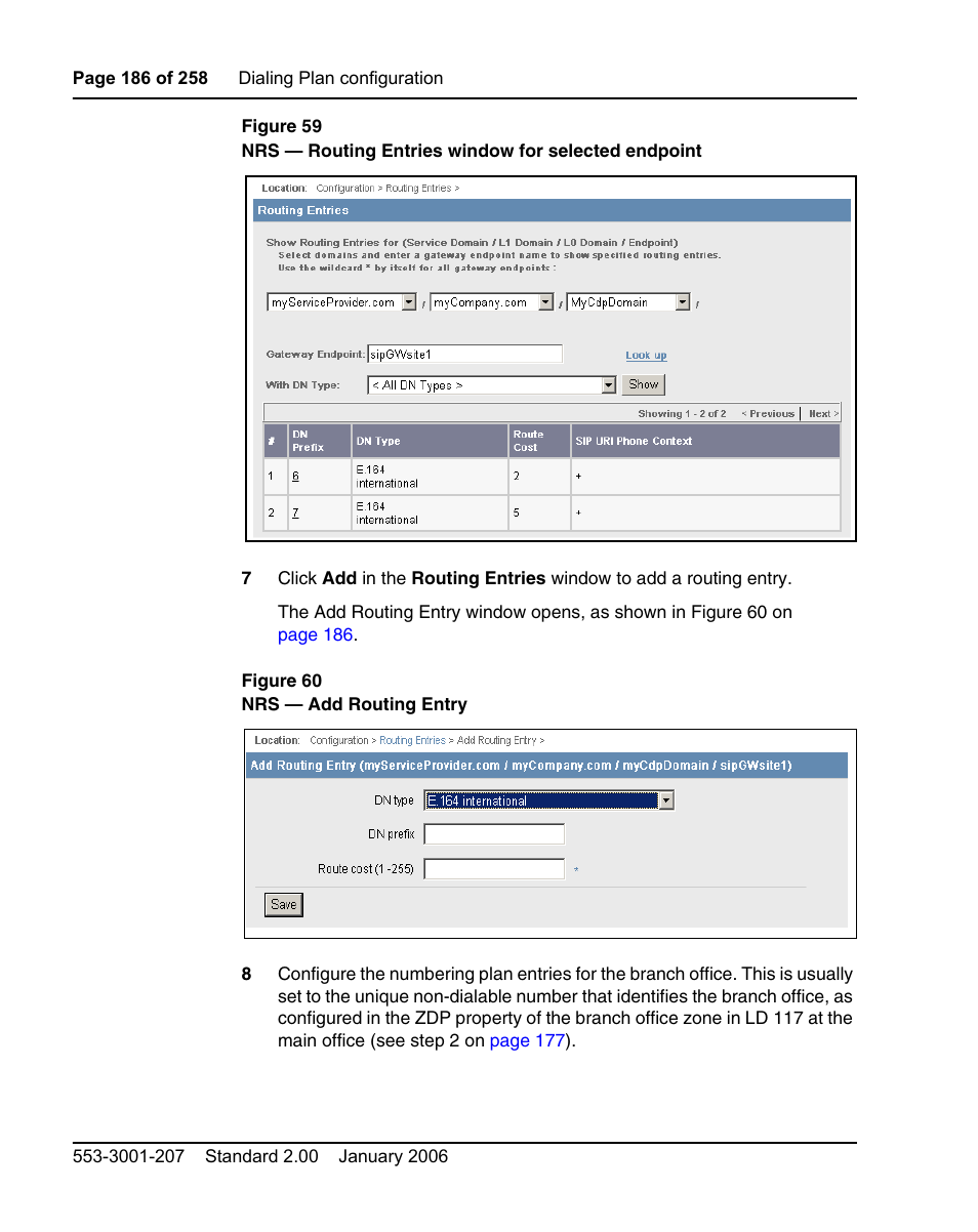Nortel Networks Remote Gateway 50 User Manual | Page 186 / 260