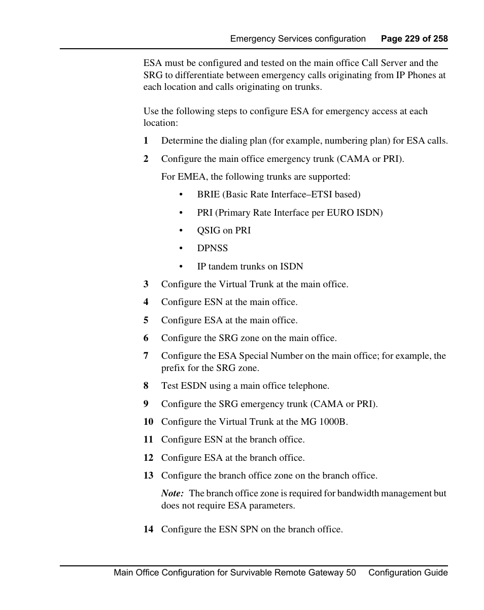 Nortel Networks Remote Gateway 50 User Manual | Page 229 / 260