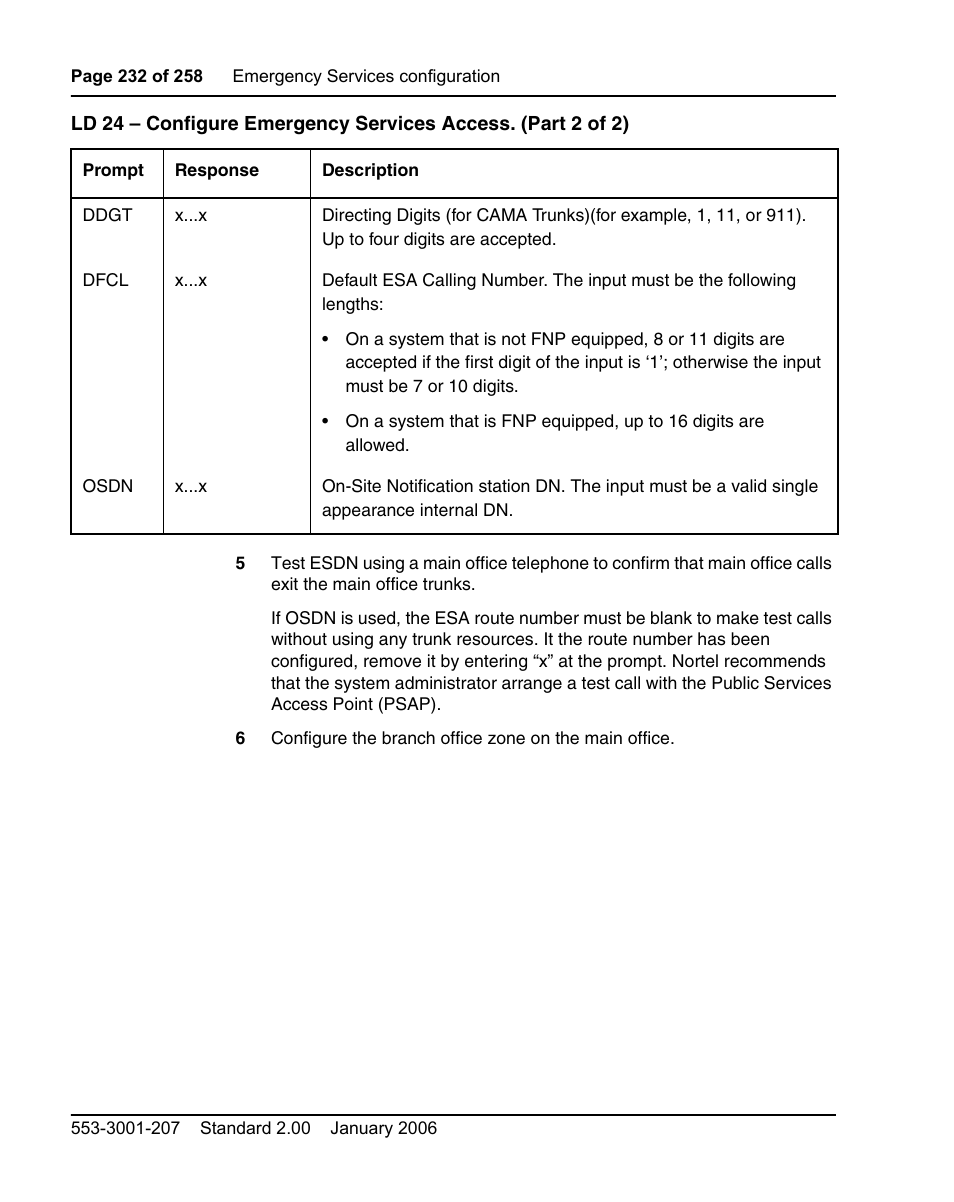 Nortel Networks Remote Gateway 50 User Manual | Page 232 / 260