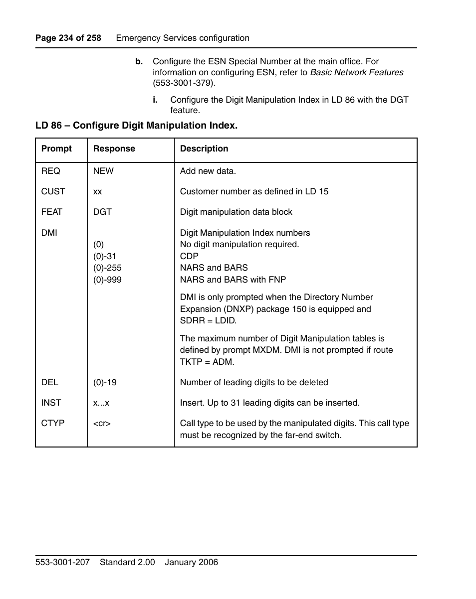 Nortel Networks Remote Gateway 50 User Manual | Page 234 / 260