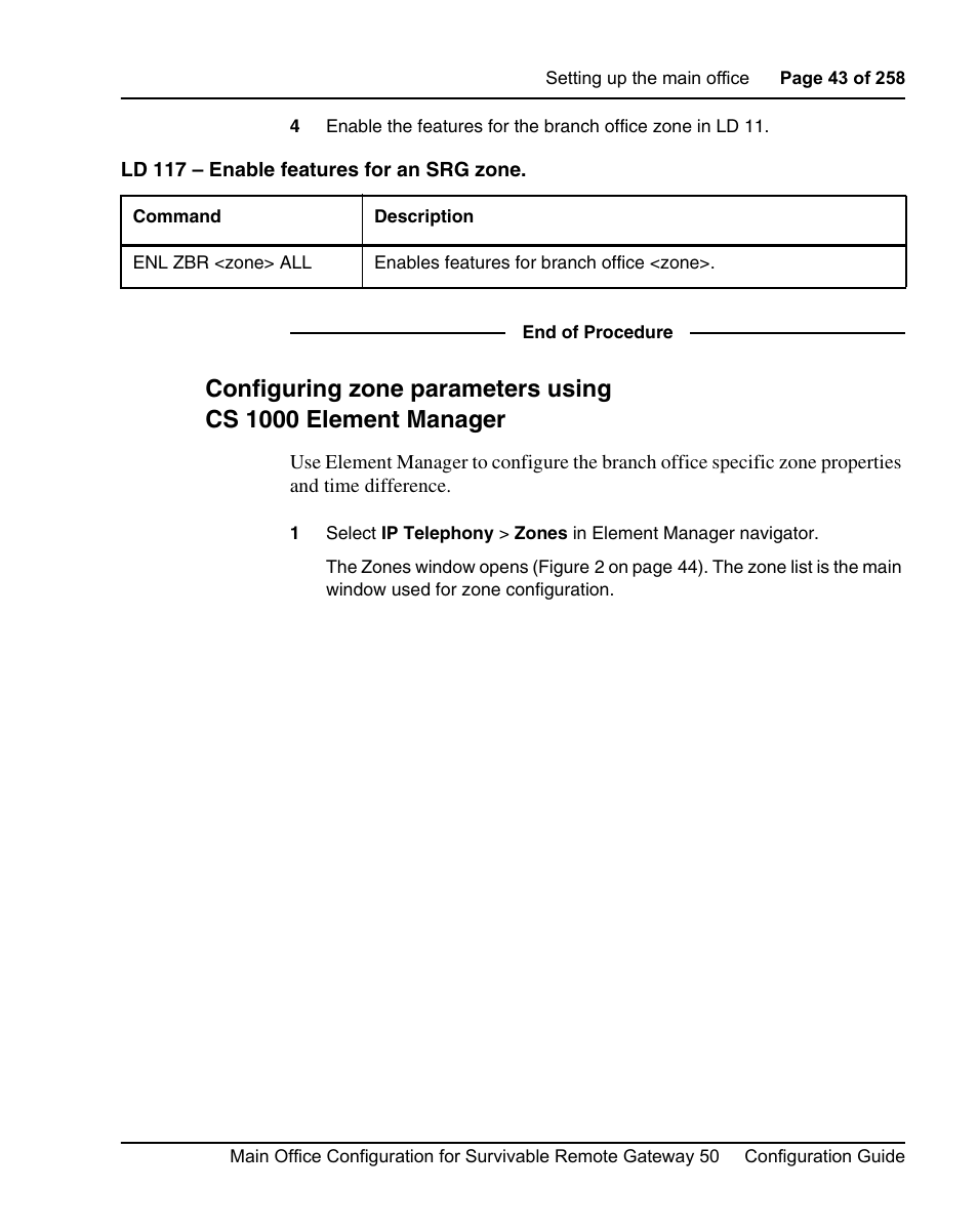 Nortel Networks Remote Gateway 50 User Manual | Page 43 / 260