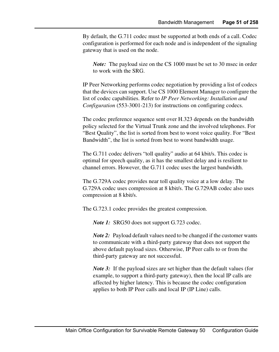Nortel Networks Remote Gateway 50 User Manual | Page 51 / 260