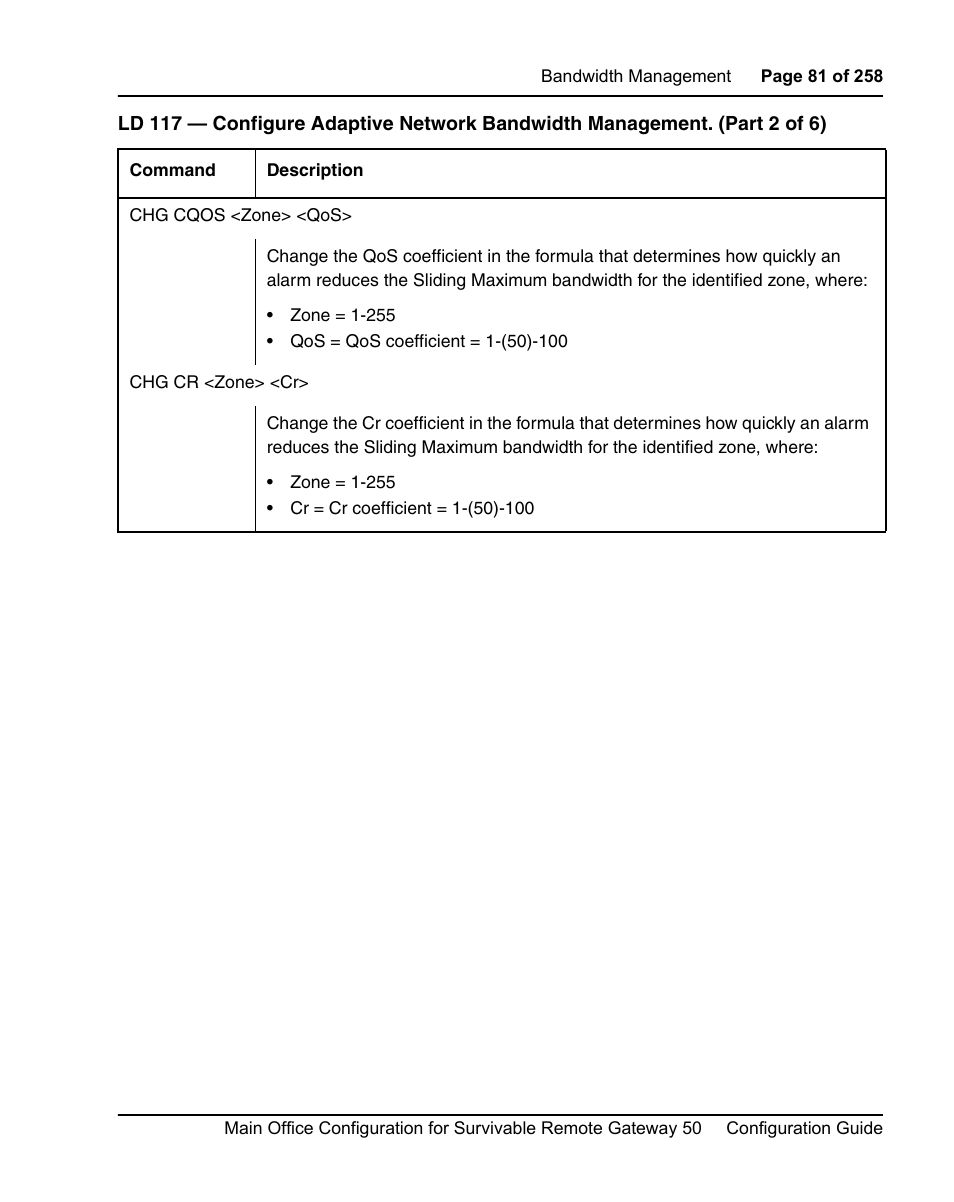Nortel Networks Remote Gateway 50 User Manual | Page 81 / 260