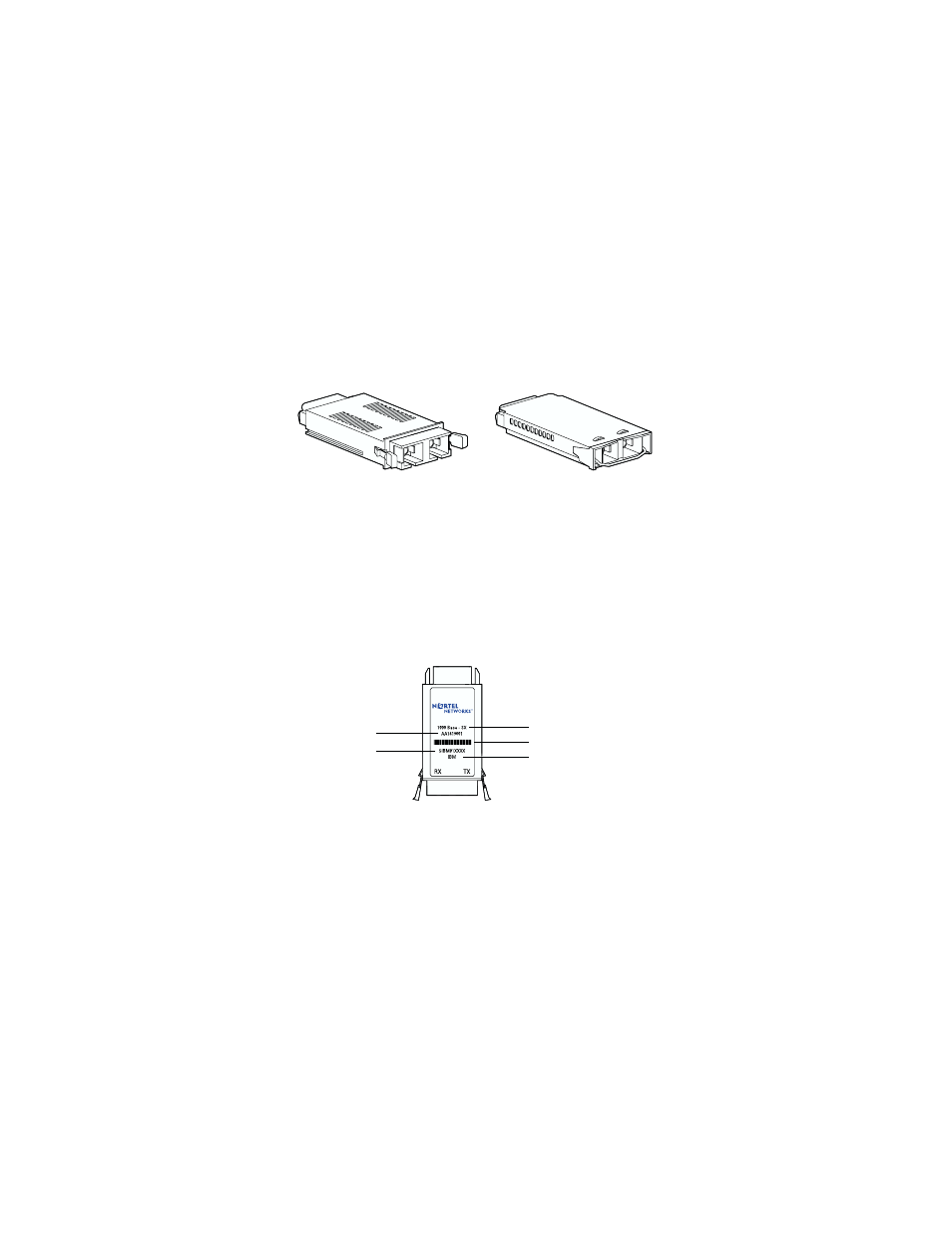Gbic labeling | Nortel Networks 312865-A User Manual | Page 5 / 18