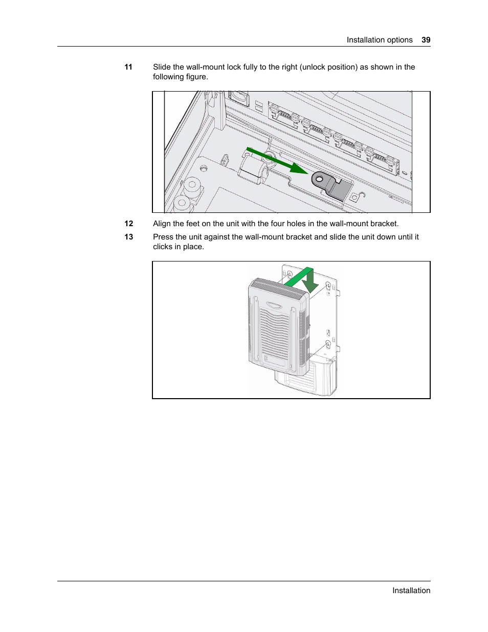 Nortel Networks BSG12aw User Manual | Page 39 / 66